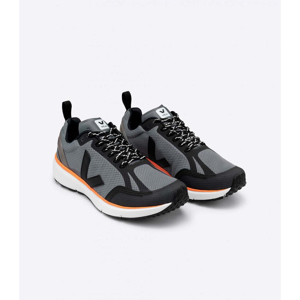 Veja CONDOR 2 ALVEOMESH Sko Dame Black/Orange | NO 490JPQ